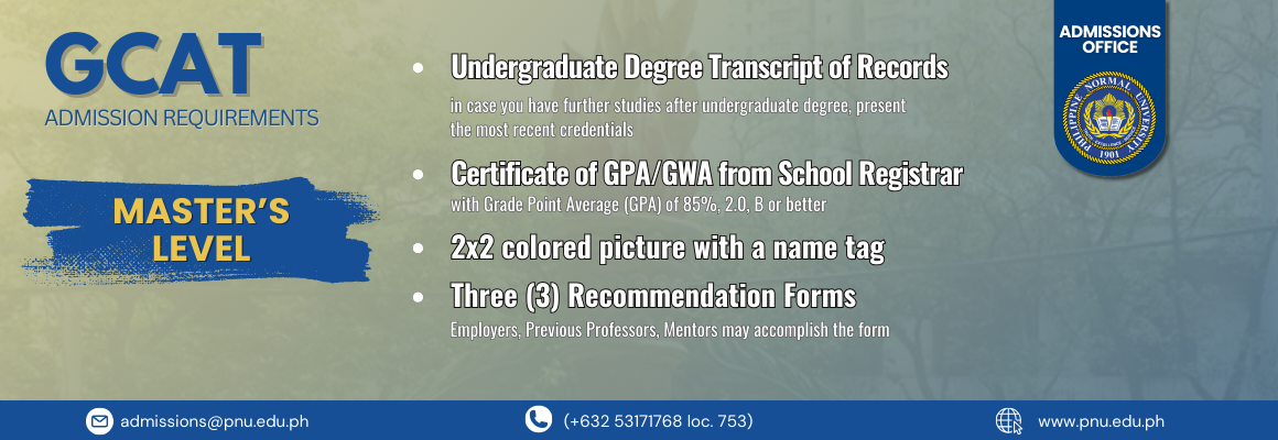 MASTER'S LEVEL
