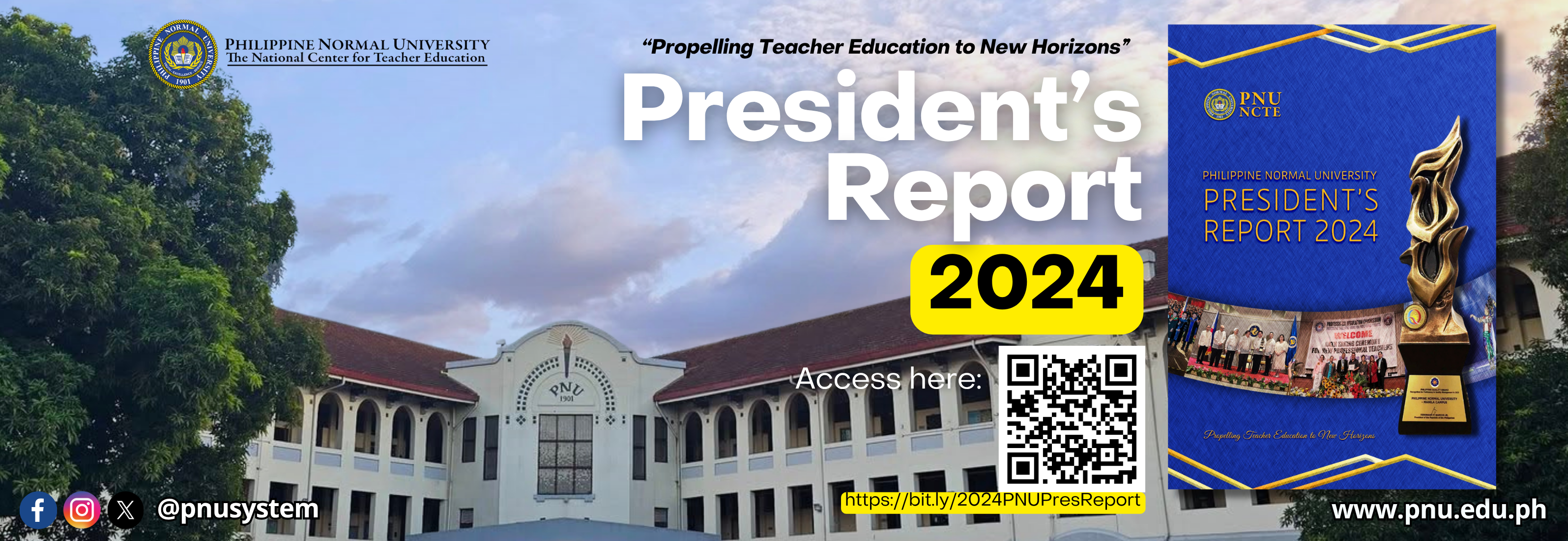 President's Report Slider