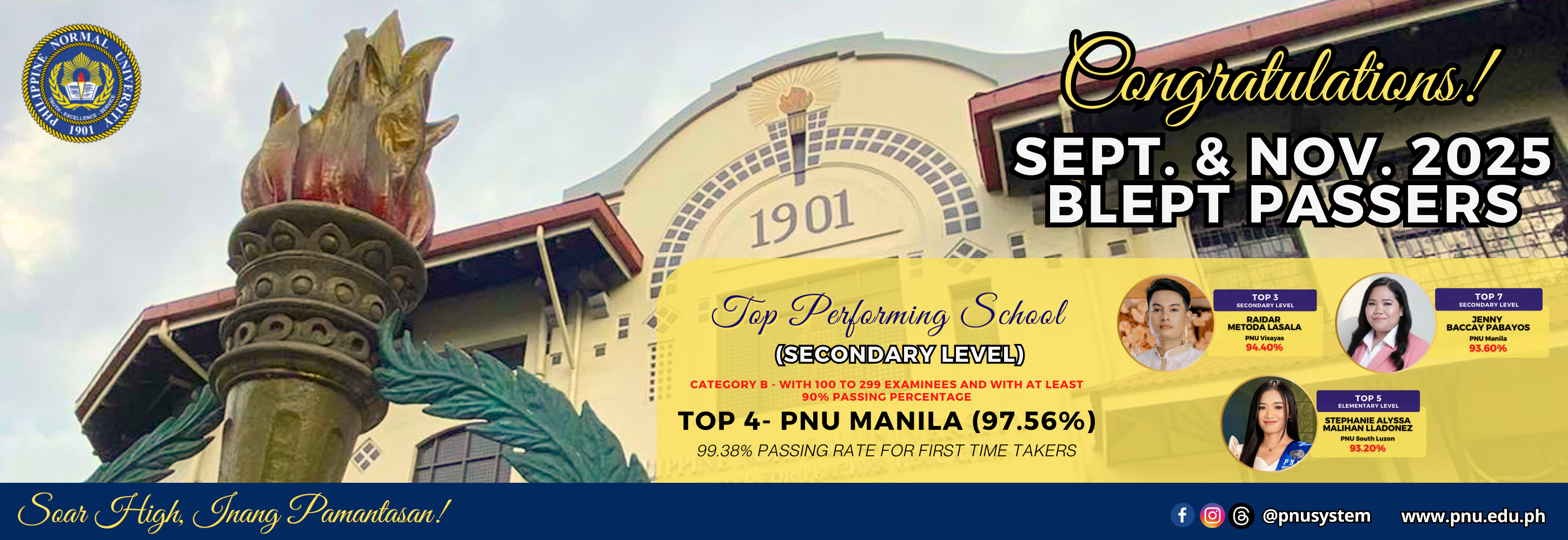 Sept. and Nov. 2025 BLEPT