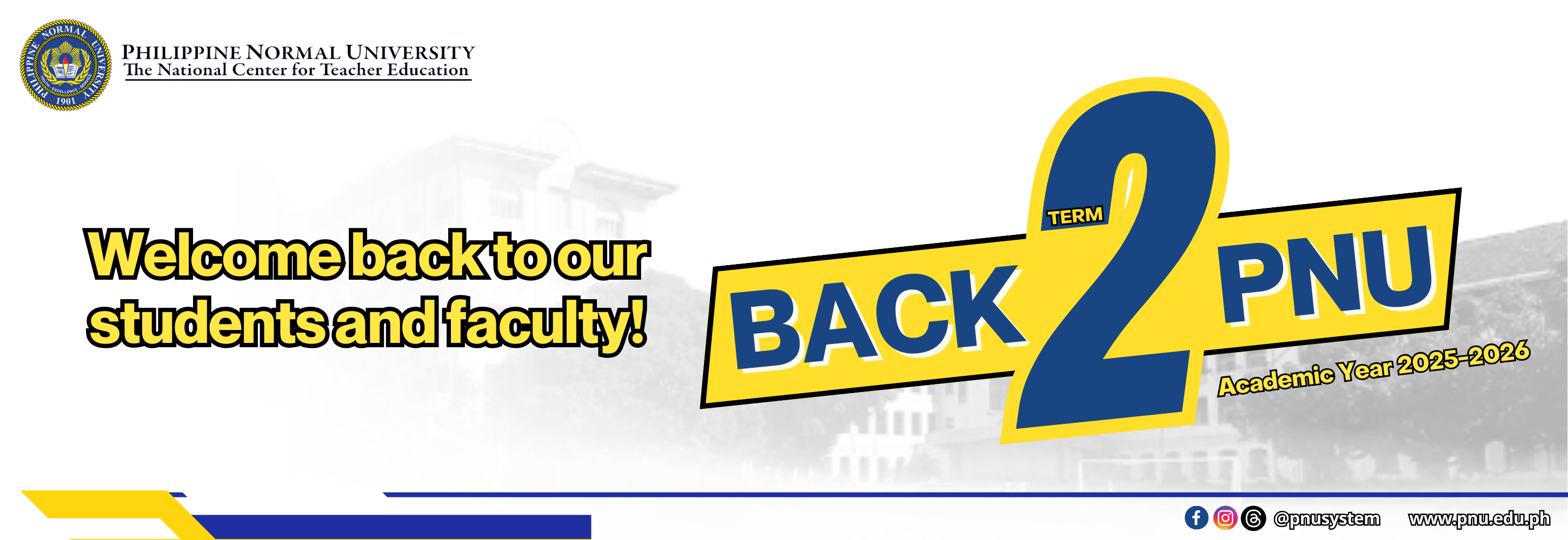 Welcome Term 2 AY 25-26