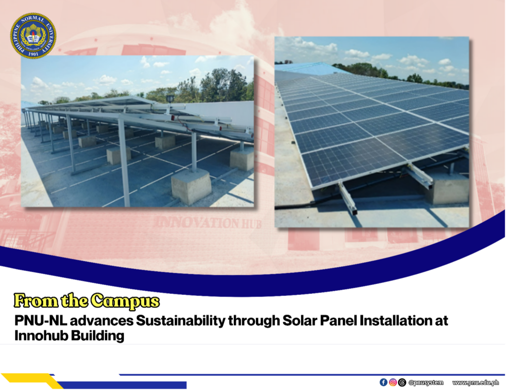 PNU-NL advances Sustainability through Solar Panel Installation at Innohub Building