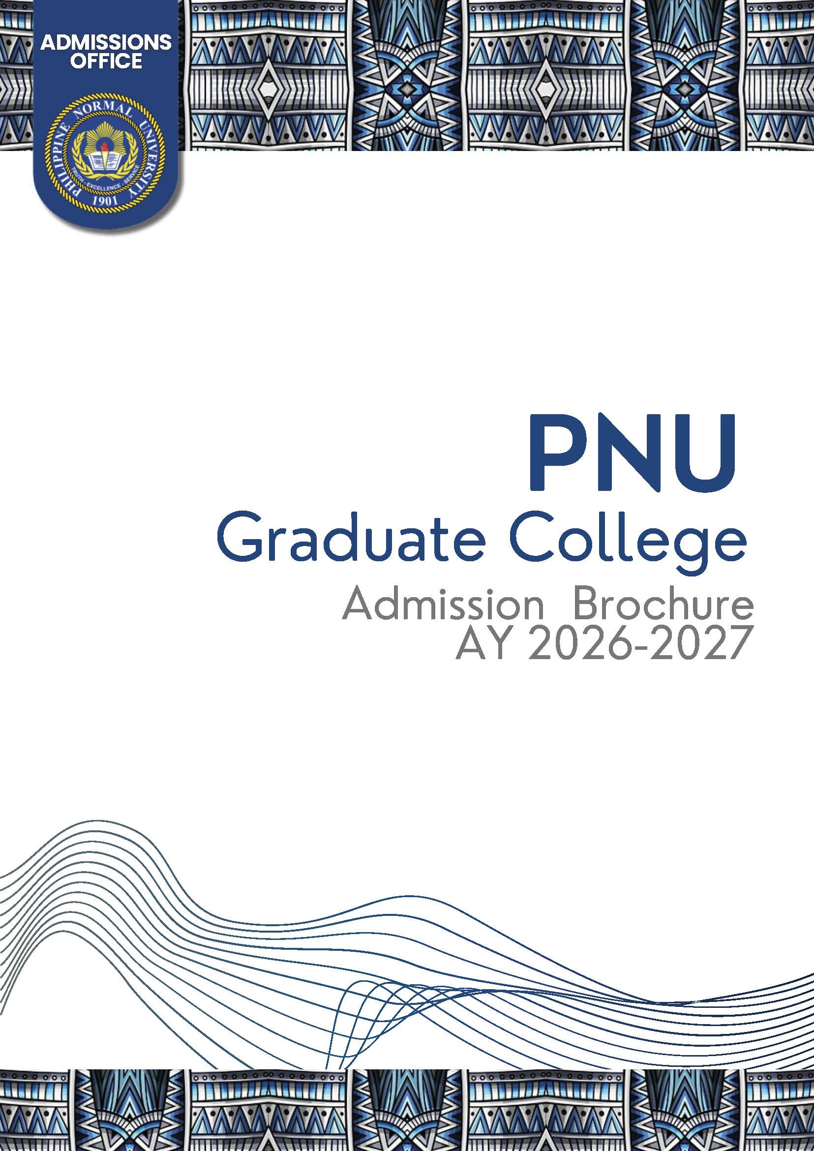 2026-2027 GRADUATE COLLEGE ADMISSION BROCHURE