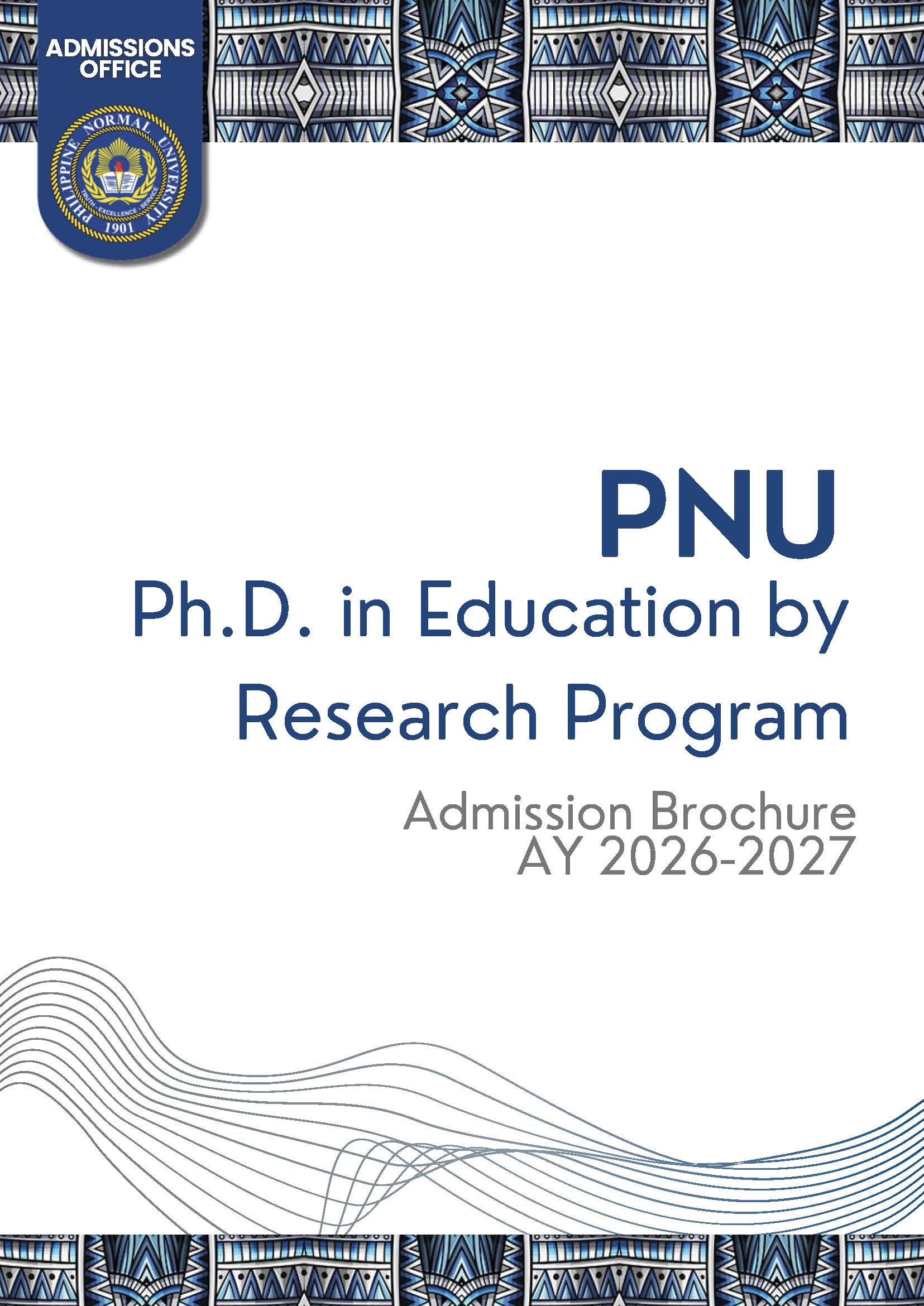 2026-2027 PhD in Education by Research Program